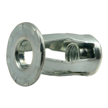 Midwest Fastener Rivet Nut, 17mm L, M5-0.8 Thread Size, Steel, Zinc Plated, 8 PK 39463